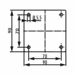 Barkonsole Kreta 2 (gerade), Konsole, Schwarz Matt -SPUELENPROFI Verkäufe barkonsole kreta 2 gerade konsole schwarz matt3