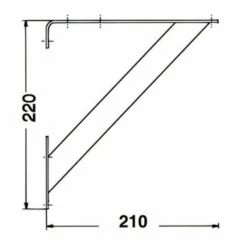 Barkonsole RAK-220, Alu-Metallgrau-farben Lackiert -SPUELENPROFI Verkäufe barkonsole rak 220 alu metallgrau farben lackiert2