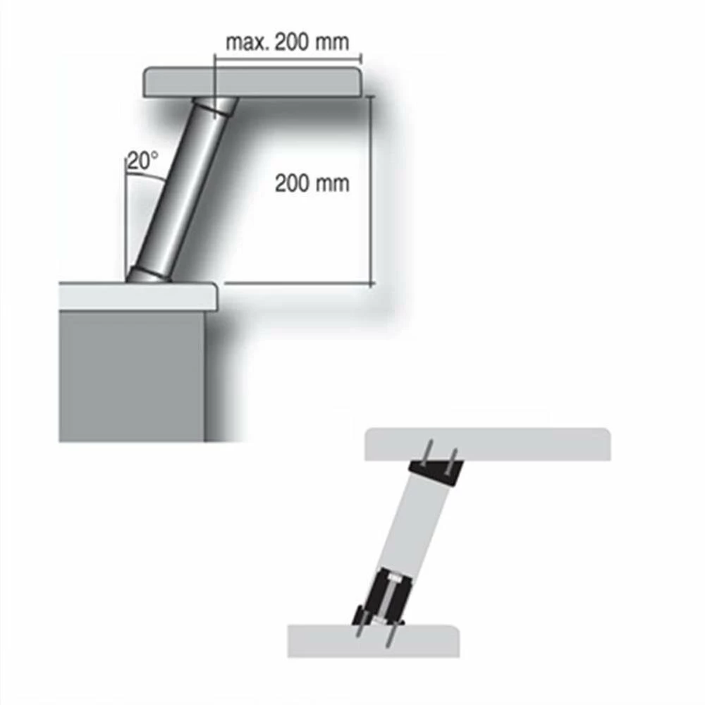 Barkonsole TableLine 2, Verchromt 4 Barkonsole TableLine 2, Verchromt – Bild 2