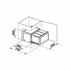 BLANCO Abfallsammler BOTTON Pro 60/3 Manuell -SPUELENPROFI Verkäufe blanco abfallsammler botton pro 60 3 manuell3