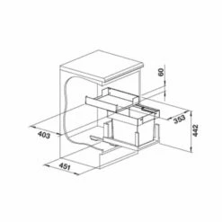 BLANCO Einbau-Abfallsammler SELECT II Soda -SPUELENPROFI Verkäufe blanco einbau abfallsammler select ii soda3