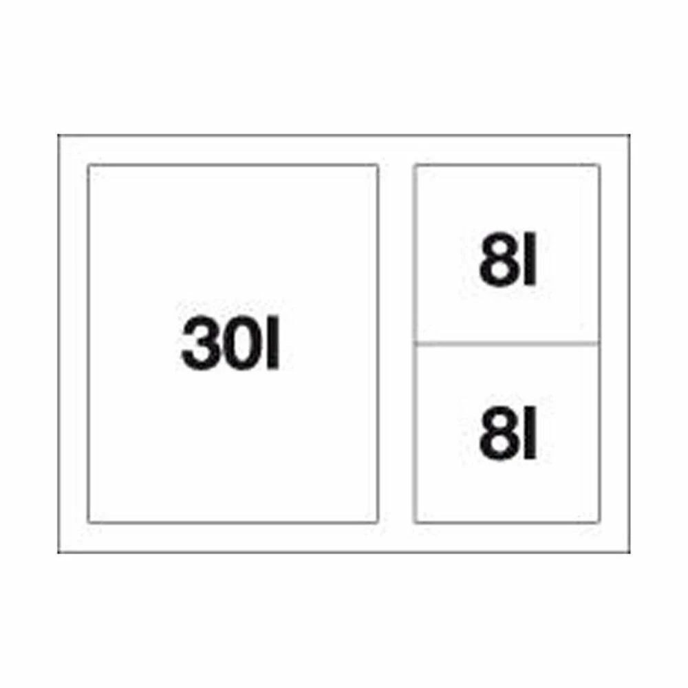 BLANCO Einbau-Abfallsammler SELECT II XL 60/3 Orga 4 BLANCO Einbau-Abfallsammler SELECT II XL 60/3 Orga – Bild 2