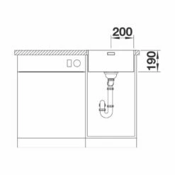 BLANCO Einbaubecken ANDANO 400-IF/A Edelstahl Seidenglanz Mit InFino Ablaufsystem -SPUELENPROFI Verkäufe blanco einbaubecken andano 400 if a edelstahl seidenglanz mit infino ablaufsystem5