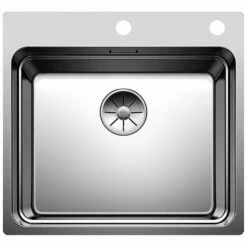 BLANCO Einbaubecken ETAGON 500-IF/A Edelstahl Seidenglanz | InFino Ablauf | 521748