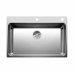 BLANCO Einbaubecken ETAGON 700-IF/A Edelstahl Seidenglanz InFino