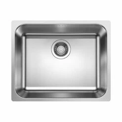 BLANCO Einbaubecken SUPRA 500-IF Edelstahl Bürstfinish