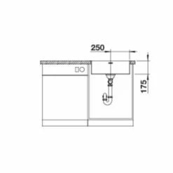 BLANCO Einbaubecken SUPRA 500-IF Edelstahl Bürstfinish -SPUELENPROFI Verkäufe blanco einbaubecken supra 500 if edelstahl buerstfinish5