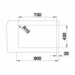 BLANCO Einbaubecken ZEROX 700-IF Edelstahl Dark Steel -SPUELENPROFI Verkäufe blanco einbaubecken zerox 700 if edelstahl dark steel3