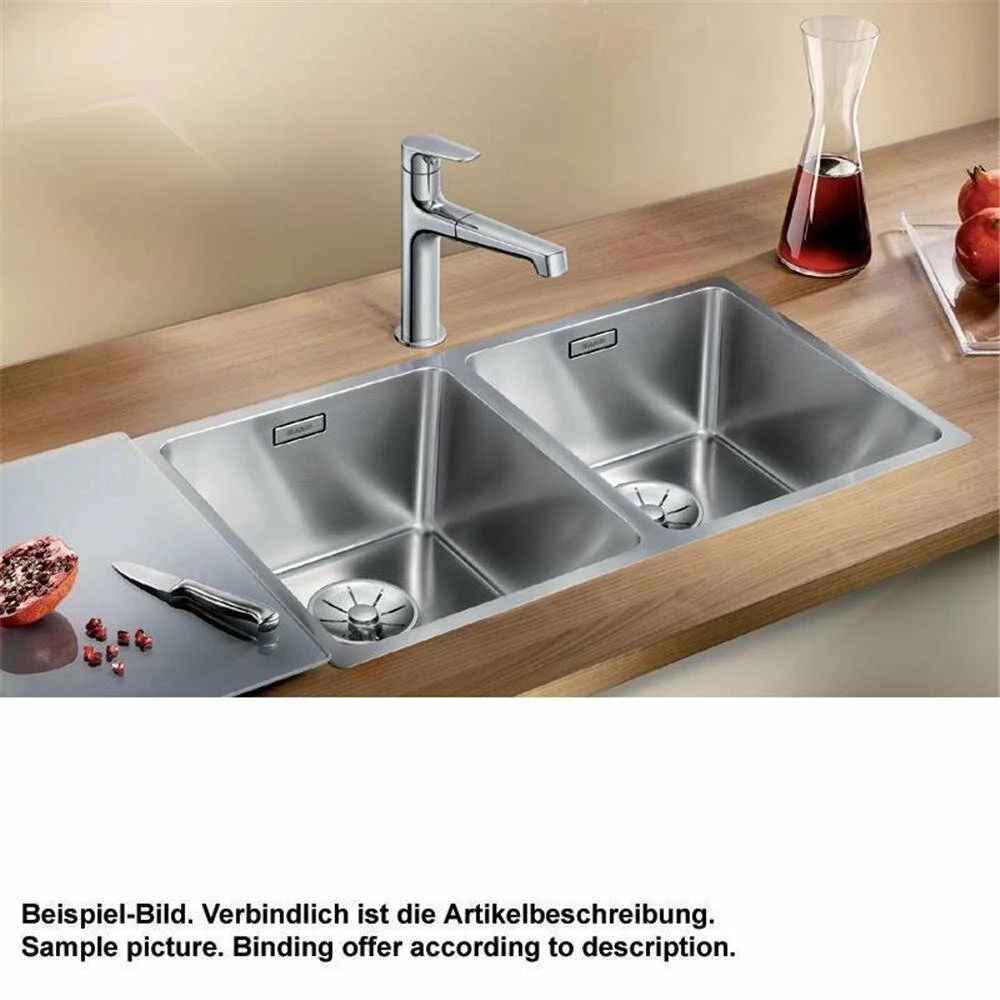 BLANCO Einbauspüle ANDANO 340/340-IF Edelstahl Seidenglanz | InFino Ablauf | 522981 4 BLANCO Einbauspüle ANDANO 340/340-IF Edelstahl Seidenglanz | InFino Ablauf | 522981 – Bild 2