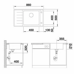 BLANCO Einbauspüle ANDANO XL 6 S-IF Compact Edelstahl Seidenglanz | InFino Ablauf -SPUELENPROFI Verkäufe blanco einbauspuele andano xl 6 s if compact edelstahl seidenglanz infino ablauf5