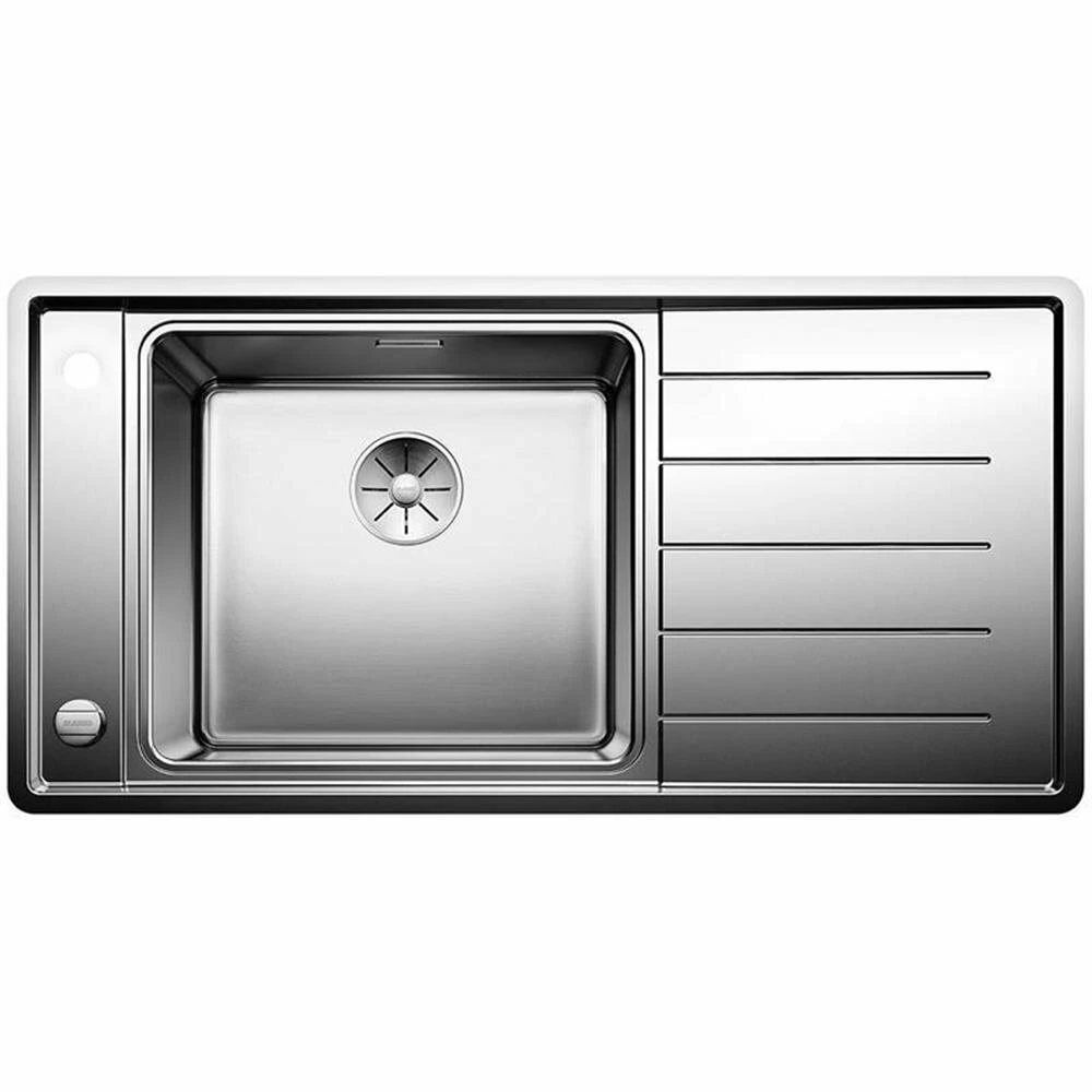 BLANCO Einbauspüle ANDANO XL 6 S-IF Edelstahl Seidenglanz | InFino Ablauf 4 BLANCO Einbauspüle ANDANO XL 6 S-IF Edelstahl Seidenglanz | InFino Ablauf – Bild 2