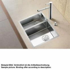 BLANCO Einbauspüle CLARON 340/180-IF/A Edelstahl | InFino Ablauf -SPUELENPROFI Verkäufe blanco einbauspuele claron 340 180 if a edelstahl infino ablauf3