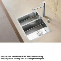 BLANCO Einbauspüle CLARON 340/180-IF Edelstahl | InFino Ablauf -SPUELENPROFI Verkäufe blanco einbauspuele claron 340 180 if edelstahl infino ablauf3