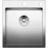 BLANCO Einbauspüle CLARON 400-IF/A Edelstahl | InFino Ablauf