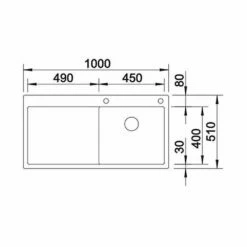 BLANCO Einbauspüle CLARON 5 S-IF Edelstahl | InFino Ablauf -SPUELENPROFI Verkäufe blanco einbauspuele claron 5 s if edelstahl infino ablauf4