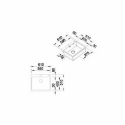 BLANCO Einbauspüle CLARON 550-IF Edelstahl | InFino Ablauf -SPUELENPROFI Verkäufe blanco einbauspuele claron 550 if edelstahl infino ablauf4
