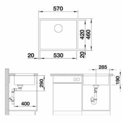 BLANCO Einbauspüle CLARON XL 60-U DampfgarPlus Edelstahl | InFino Ablauf -SPUELENPROFI Verkäufe blanco einbauspuele claron xl 60 u dampfgarplus edelstahl infino ablauf4