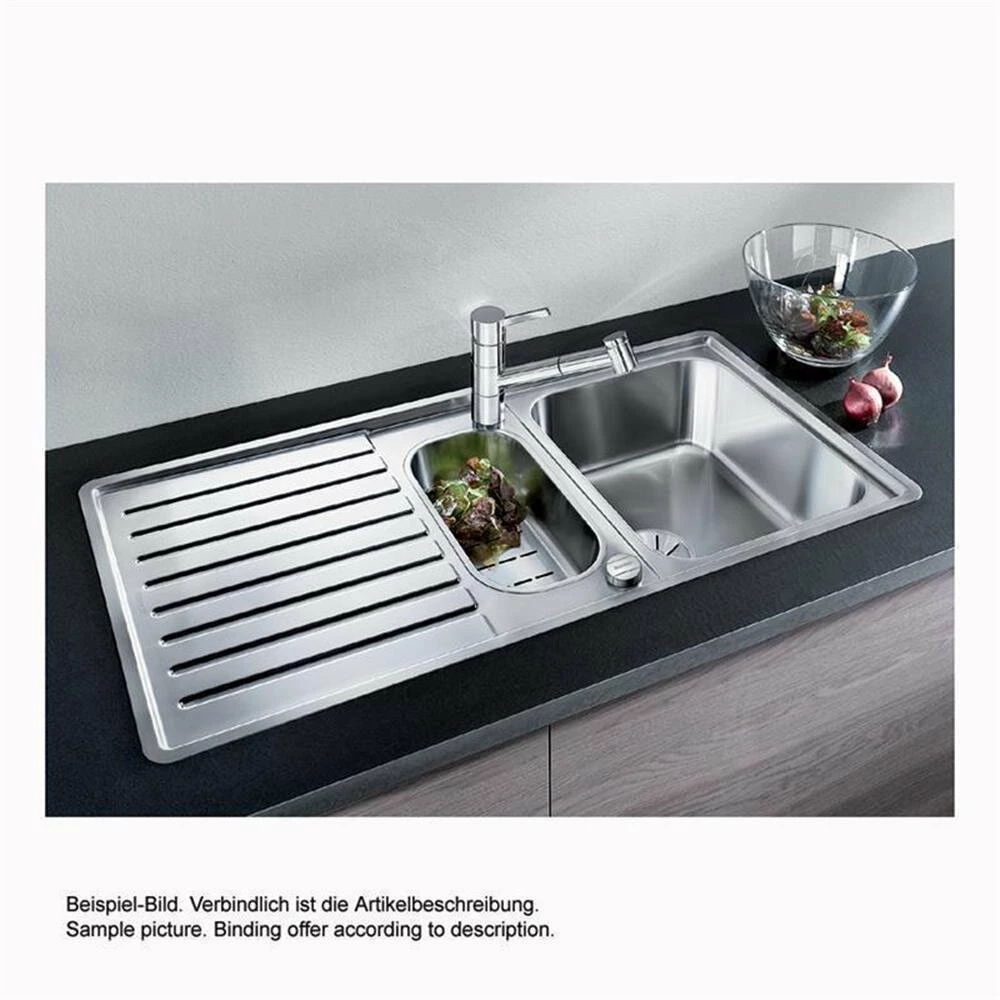 BLANCO Einbauspüle CLASSIC Pro 6 S-IF Edelstahl Seidenglanz, InFino Ablaufsystem 4 BLANCO Einbauspüle CLASSIC Pro 6 S-IF Edelstahl Seidenglanz, InFino Ablaufsystem – Bild 2