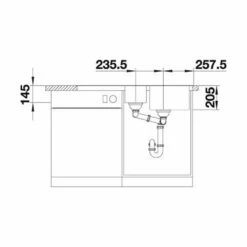 Blanco Einbauspüle CLASSIMO 6 S-IF Edelstahl Bürstfinish -SPUELENPROFI Verkäufe blanco einbauspuele classimo 6 s if edelstahl buerstfinish5
