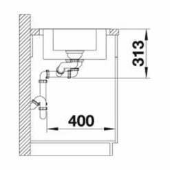 Blanco Einbauspüle CLASSIMO 6 S-IF Edelstahl Bürstfinish -SPUELENPROFI Verkäufe blanco einbauspuele classimo 6 s if edelstahl buerstfinish6