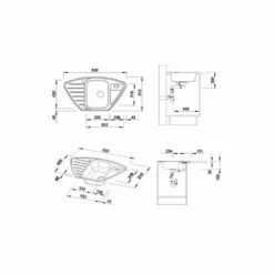 BLANCO Einbauspüle LANTOS 9 E-IF Edelstahl Bürstfinish -SPUELENPROFI Verkäufe blanco einbauspuele lantos 9 e if edelstahl buerstfinish3