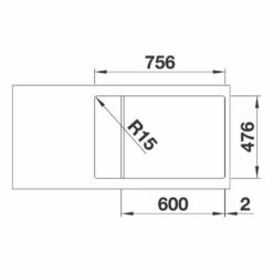 BLANCO Einbauspüle LANTOS XL 6S-IF Compact Edelstahl Bürstfinish Mit Ablauffernbedienung 12 BLANCO Einbauspüle LANTOS XL 6S-IF Compact Edelstahl Bürstfinish Mit Ablauffernbedienung -SPUELENPROFI Verkäufe blanco einbauspuele lantos xl 6s if compact edelstahl buerstfinish mit ablauffernbedienung4