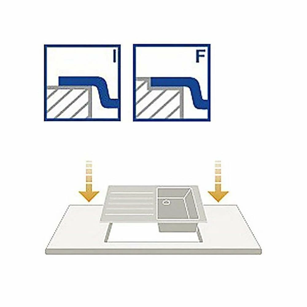 BLANCO Einbauspüle LANTOS XL 6S-IF Compact Edelstahl Bürstfinish Mit Ablauffernbedienung 9 BLANCO Einbauspüle LANTOS XL 6S-IF Compact Edelstahl Bürstfinish Mit Ablauffernbedienung – Bild 7