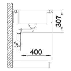 BLANCO Einbauspüle LEMIS 45 S-IF Edelstahl Bürstfinish -SPUELENPROFI Verkäufe blanco einbauspuele lemis 45 s if edelstahl buerstfinish6