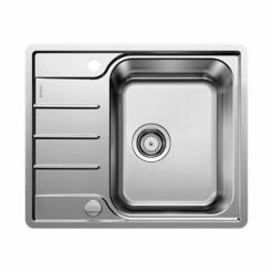 BLANCO Einbauspüle LEMIS 45 S-IF Mini Edelstahl Bürstfinish