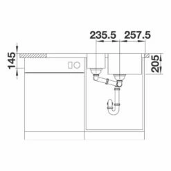 BLANCO Einbauspüle LEMIS 6 S-IF Edelstahl Bürstfinish -SPUELENPROFI Verkäufe blanco einbauspuele lemis 6 s if edelstahl buerstfinish5