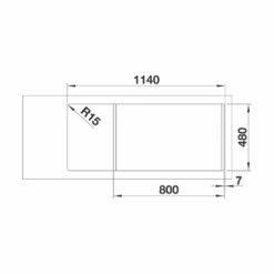 BLANCO Einbauspüle LEMIS 8 S-IF Edelstahl Bürstfinish -SPUELENPROFI Verkäufe blanco einbauspuele lemis 8 s if edelstahl buerstfinish4