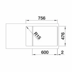 BLANCO Einbauspüle LEMIS XL 6 S-IF Compact Edelstahl Bürstfinish -SPUELENPROFI Verkäufe blanco einbauspuele lemis xl 6 s if compact edelstahl buerstfinish4