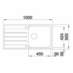 BLANCO Einbauspüle LEMIS XL 6 S-IF Edelstahl Bürstfinish -SPUELENPROFI Verkäufe blanco einbauspuele lemis xl 6 s if edelstahl buerstfinish3