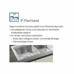 BLANCO Einbauspüle RONDOSOL-IF Rundbecken Edelstahl Bürstfinish -SPUELENPROFI Verkäufe blanco einbauspuele rondosol if rundbecken edelstahl buerstfinish5