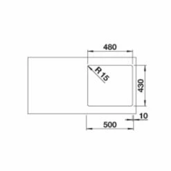BLANCO Einbauspüle SOLIS 450-IF Edelstahl Bürstfinish -SPUELENPROFI Verkäufe blanco einbauspuele solis 450 if edelstahl buerstfinish3
