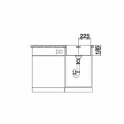 BLANCO Einbauspüle SOLIS 450-IF Edelstahl Bürstfinish -SPUELENPROFI Verkäufe blanco einbauspuele solis 450 if edelstahl buerstfinish5