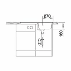 BLANCO Einbauspüle TIPO 45 S Edelstahl Naturfinish -SPUELENPROFI Verkäufe blanco einbauspuele tipo 45 s edelstahl naturfinish5