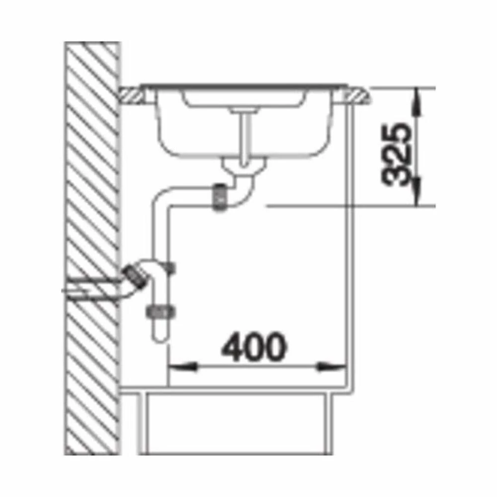 BLANCO Einbauspüle TIPO 5 S Edelstahl Naturfinish 6 BLANCO Einbauspüle TIPO 5 S Edelstahl Naturfinish – Bild 4