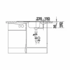 BLANCO Einbauspüle TIPO 9 E Edelstahl Naturfinish -SPUELENPROFI Verkäufe blanco einbauspuele tipo 9 e edelstahl naturfinish5