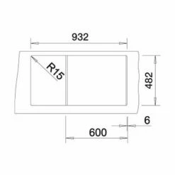 BLANCO Einbauspüle TIPO XL 6 S Edelstahl Naturfinish -SPUELENPROFI Verkäufe blanco einbauspuele tipo xl 6 s edelstahl naturfinish3