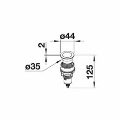 BLANCO PushControl Nachrüstset Ablauffernbedienung Edelstahl Seidenmatt | 525272 -SPUELENPROFI Verkäufe blanco pushcontrol nachruestset ablauffernbedienung edelstahl seidenmatt 5252723