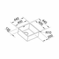 BLANCO Unterbaubecken CLARON 400-U Edelstahl Durinox InFino -SPUELENPROFI Verkäufe blanco unterbaubecken claron 400 u edelstahl durinox infino5