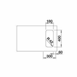 BLANCO Unterbaubecken SOLIS 180-U Edelstahl Bürstfinish -SPUELENPROFI Verkäufe blanco unterbaubecken solis 180 u edelstahl buerstfinish3