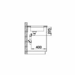 BLANCO Unterbaubecken SOLIS 180-U Edelstahl Bürstfinish -SPUELENPROFI Verkäufe blanco unterbaubecken solis 180 u edelstahl buerstfinish4