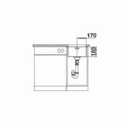 BLANCO Unterbaubecken SOLIS 340-U Edelstahl Bürstfinish 11 BLANCO Unterbaubecken SOLIS 340-U Edelstahl Bürstfinish -SPUELENPROFI Verkäufe blanco unterbaubecken solis 340 u edelstahl buerstfinish5