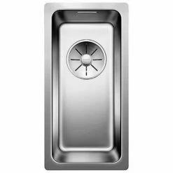 BLANCO Unterbauspüle ANDANO 180-U Edelstahl Seidenglanz | InFino Ablauf | 522952