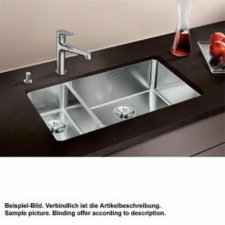 BLANCO Unterbauspüle ANDANO 500/180-U Edelstahl Seidenglanz | InFino Ablauf -SPUELENPROFI Verkäufe blanco unterbauspuele andano 500 180 u edelstahl seidenglanz infino ablauf2