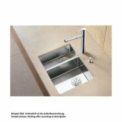 BLANCO Unterbauspüle CLARON 180-U Edelstahl | InFino Ablauf -SPUELENPROFI Verkäufe blanco unterbauspuele claron 180 u edelstahl infino ablauf2