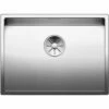 BLANCO Unterbauspüle CLARON 550-U Edelstahl | InFino Ablauf -SPUELENPROFI Verkäufe blanco unterbauspuele claron 550 u edelstahl infino ablauf