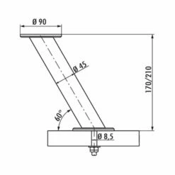 Capitello 2, Konsole, Edelstahl, Rohr-Ø 45 Mm -SPUELENPROFI Verkäufe capitello 2 konsole edelstahl rohr r 45 mm2